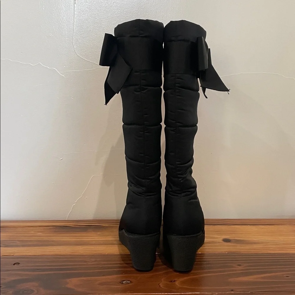 Kate Spade Cagney Winter Boots with Bow Detail Size 8